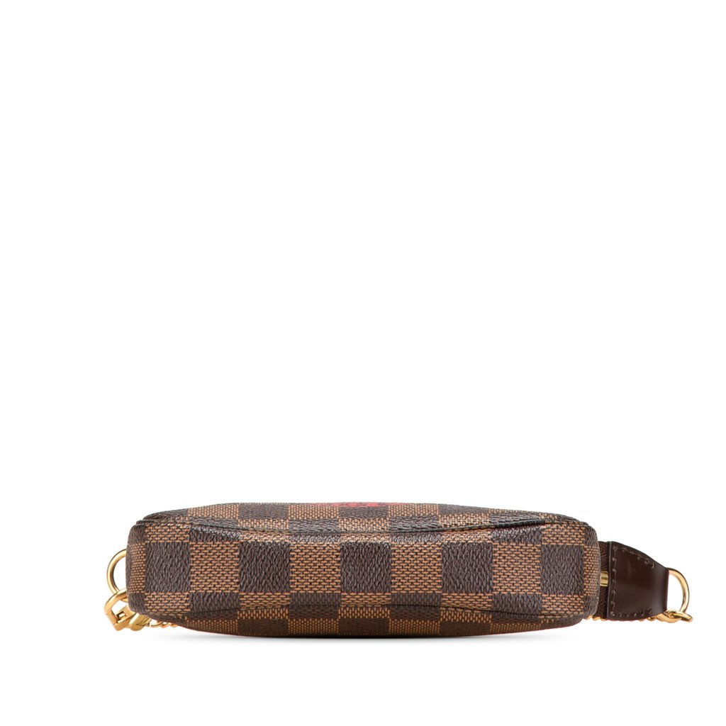 Louis Vuitton Damier Ebene Trunks and Bags Mini Pochette Accessoires - Image 6