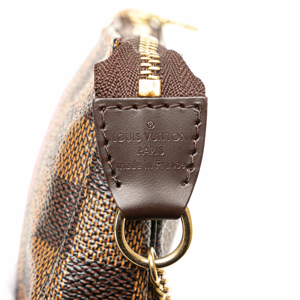 Louis Vuitton Damier Ebene Trunks and Bags Mini Pochette Accessoires - Side view