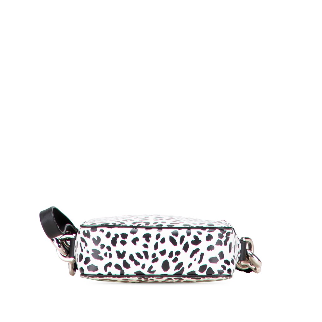 Valentino Small Leather Animalier Print VLTN Crossbody - Image 6