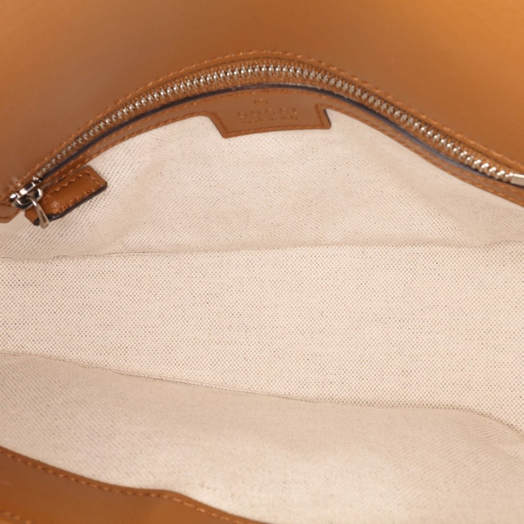 Gucci GG Canvas Asymmetric Horsebit 1955 Shoulder Bag - 4