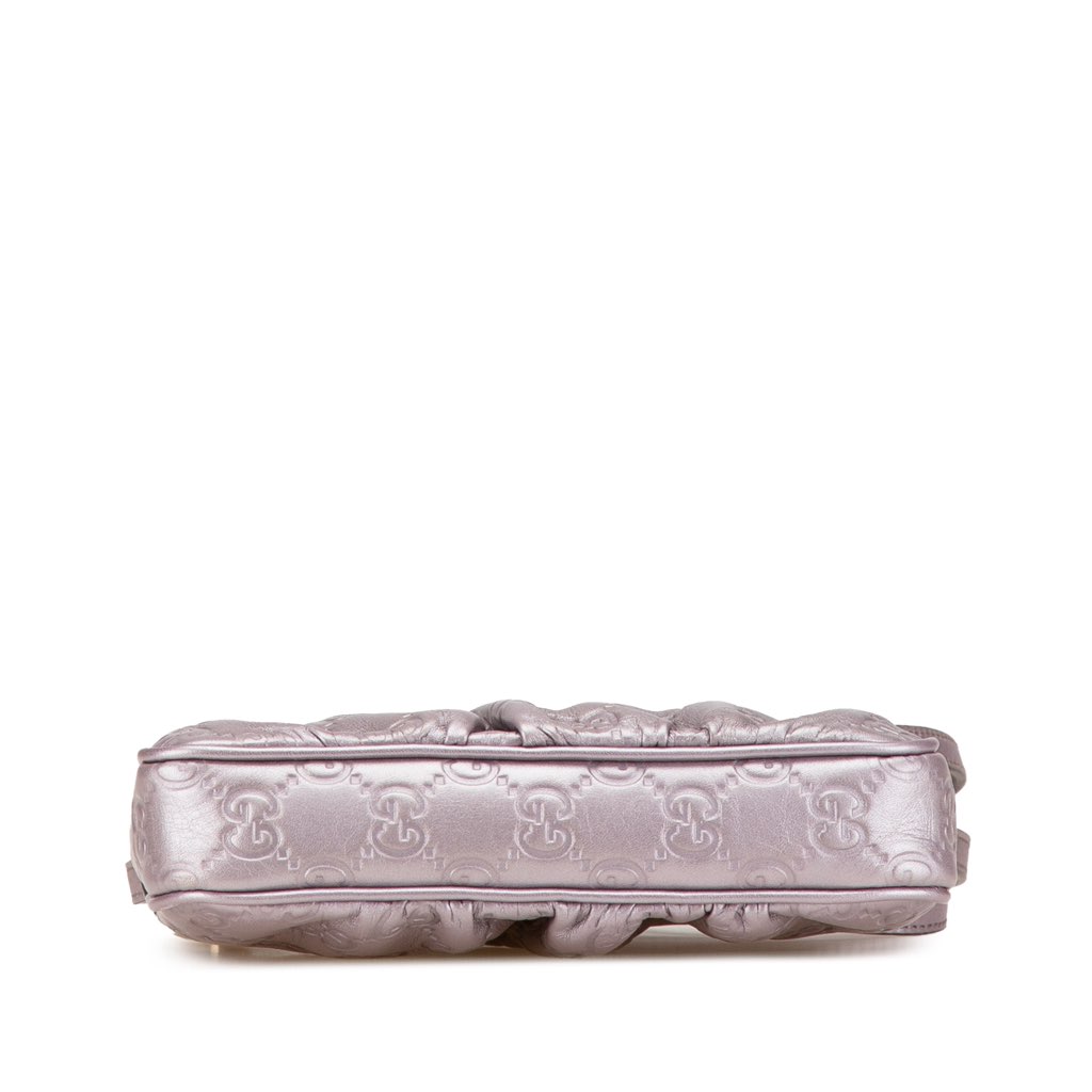 Gucci Small Metallic Guccissima Lovely Crossbody - 3