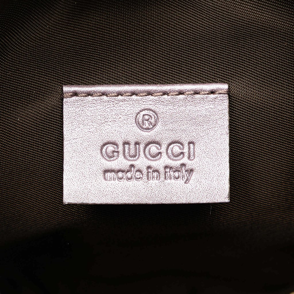 Gucci Small Metallic Guccissima Lovely Crossbody - 5
