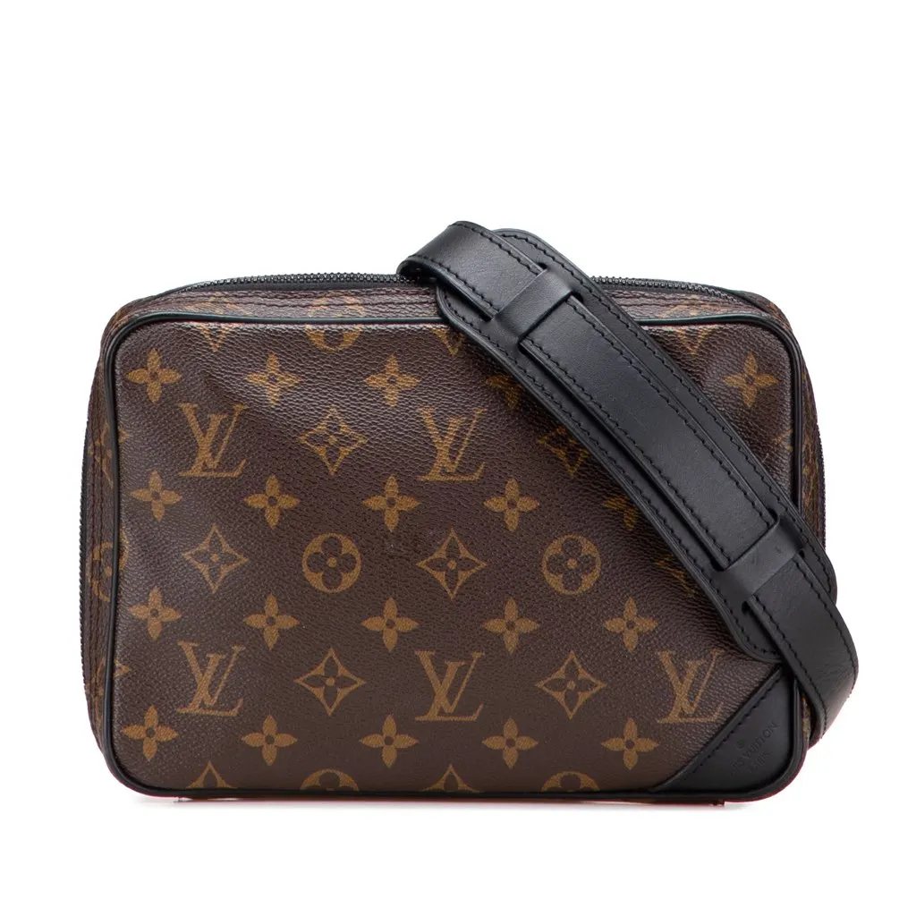Louis Vuitton Monogram Solar Ray Utility Front Bag Brown Canvas Good - Front View