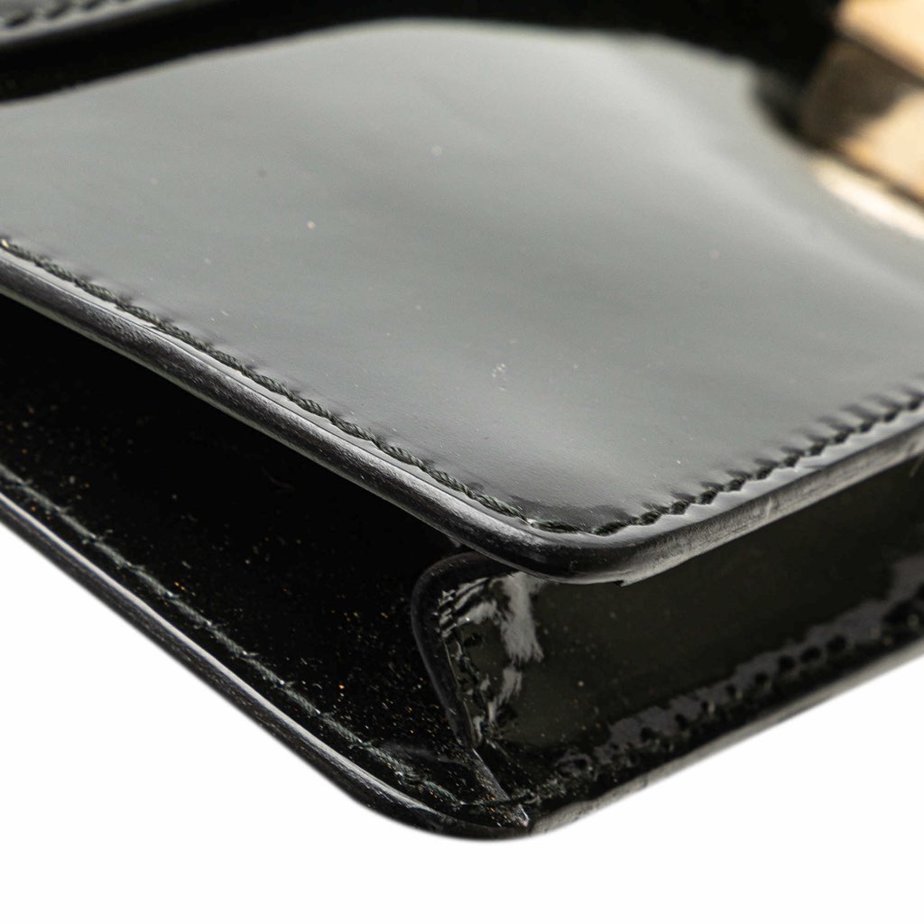 Gucci Patent 1973 Clutch - Image 13