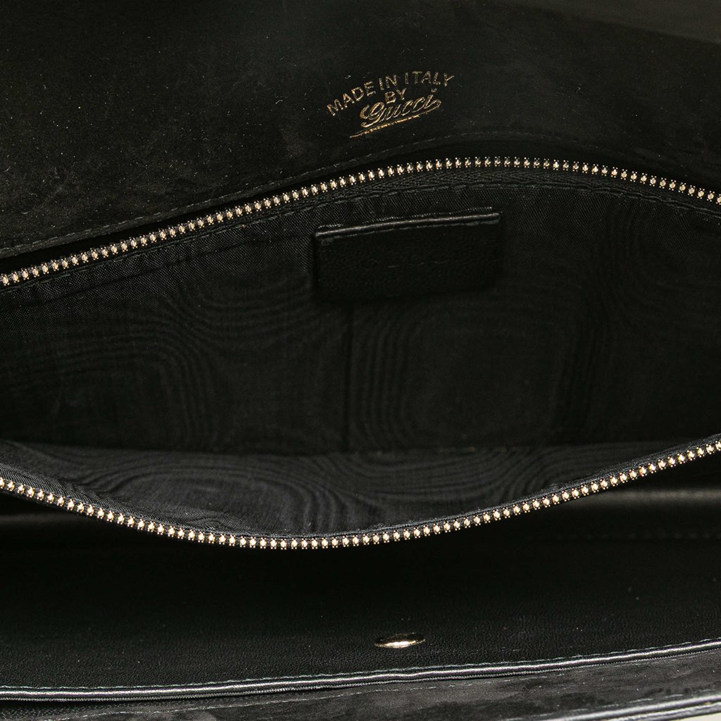 Gucci Patent 1973 Clutch - Side view