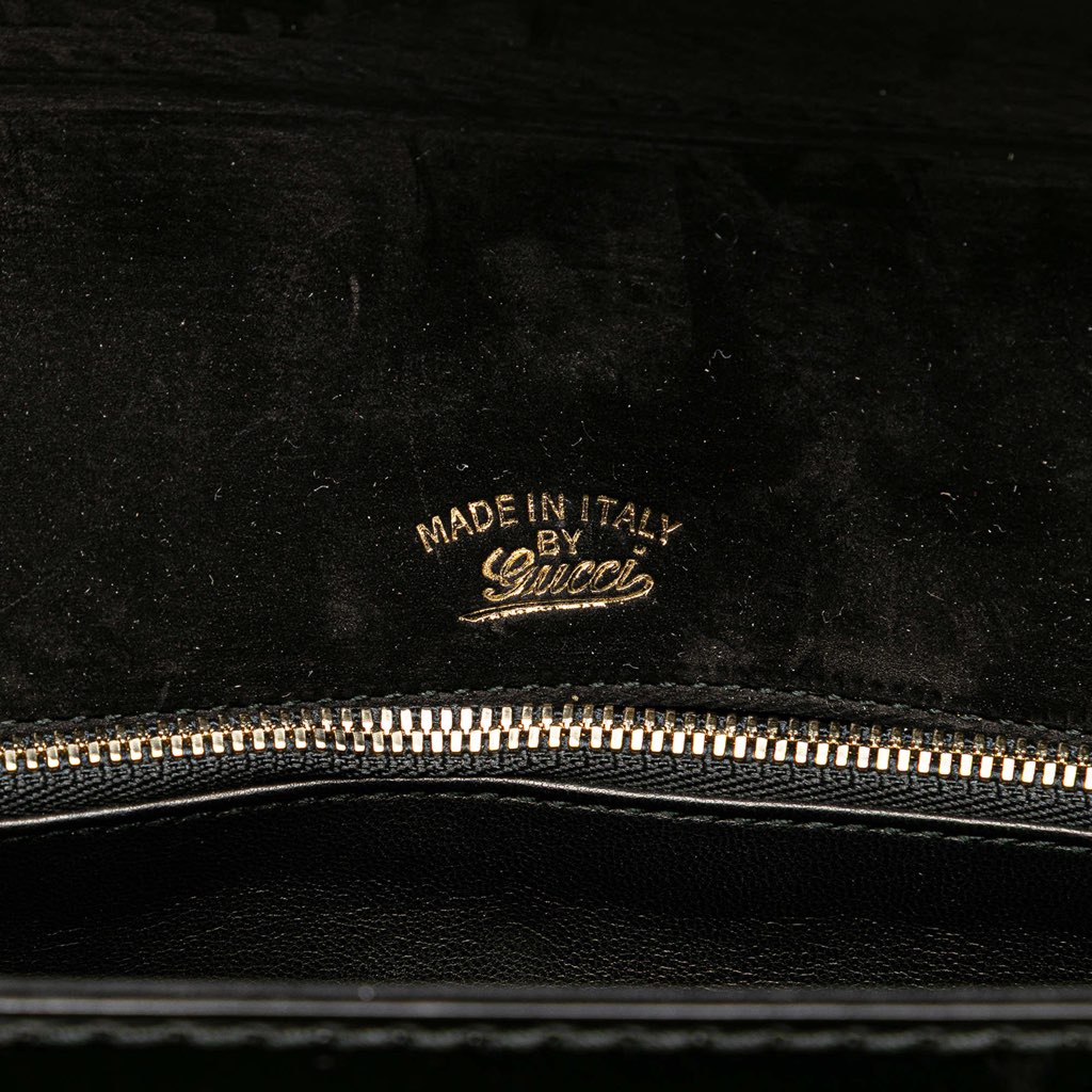 Gucci Patent 1973 Clutch - Image 10