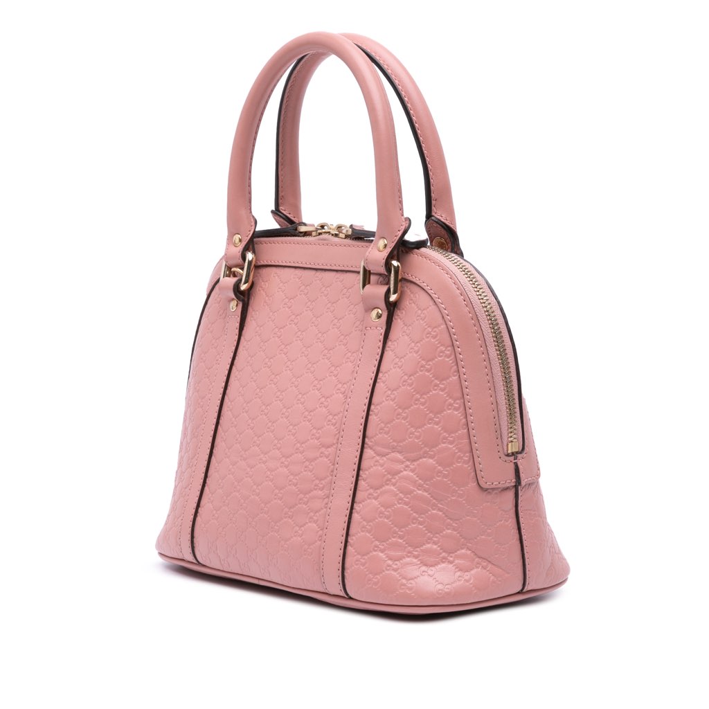 Gucci Mini Microguccissima Dome Satchel - Back view
