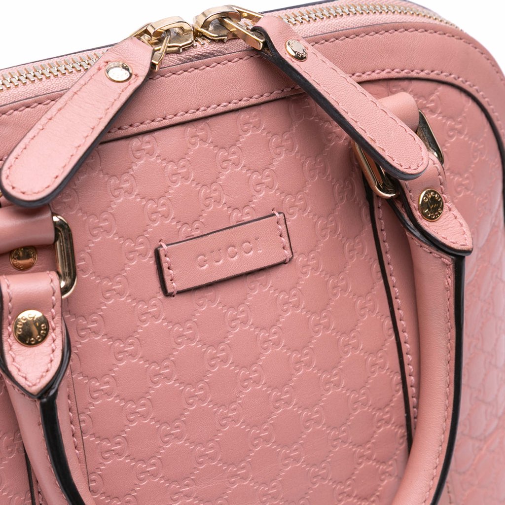 Gucci Mini Microguccissima Dome Satchel - Detail 2