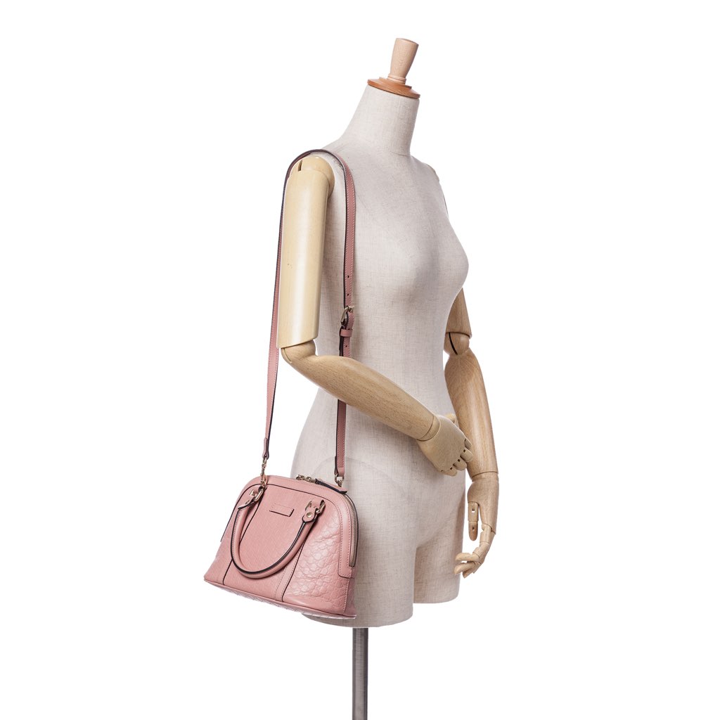 Gucci Mini Microguccissima Dome Satchel - Image 10