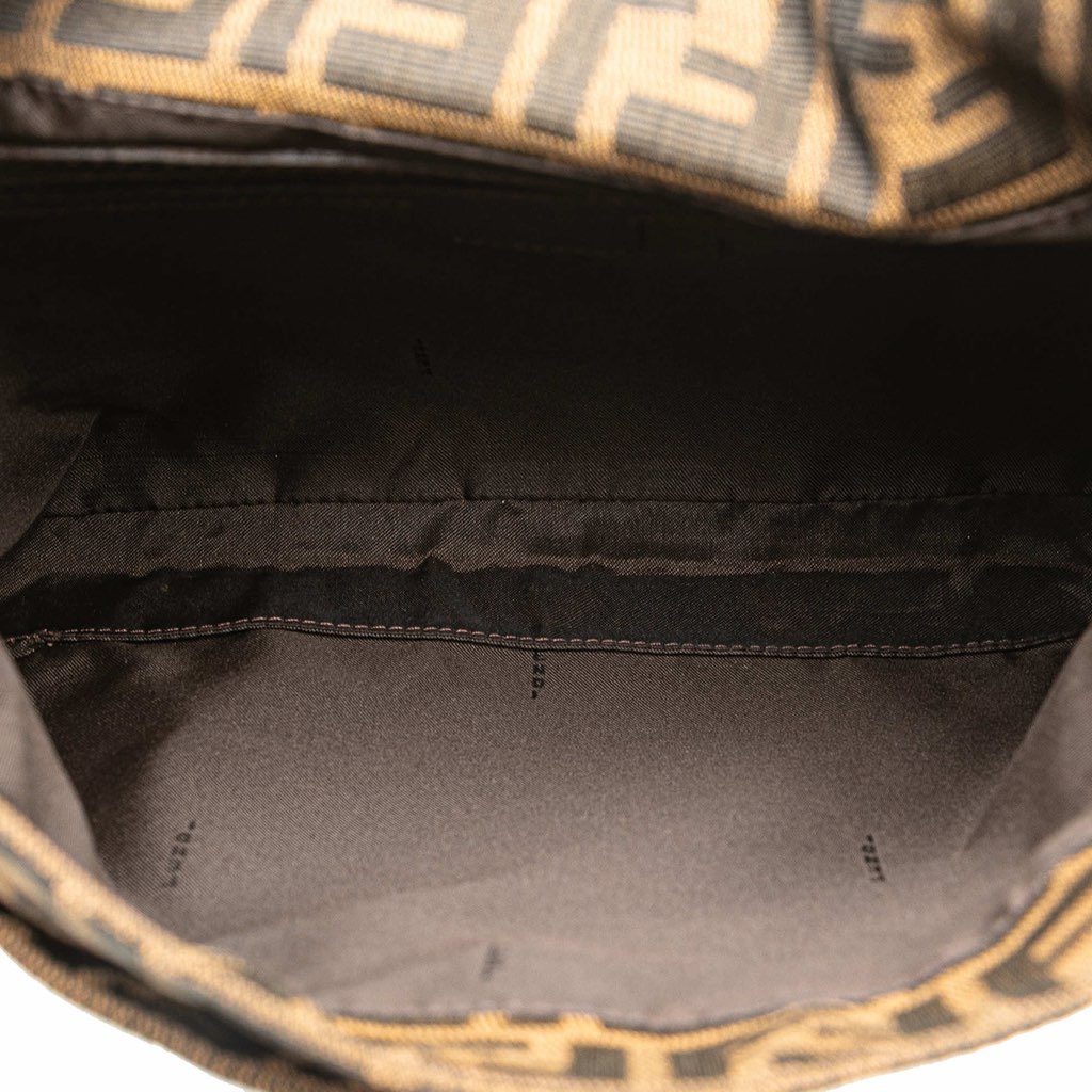 Fendi Zucca Canvas Shoulder Bag - 4