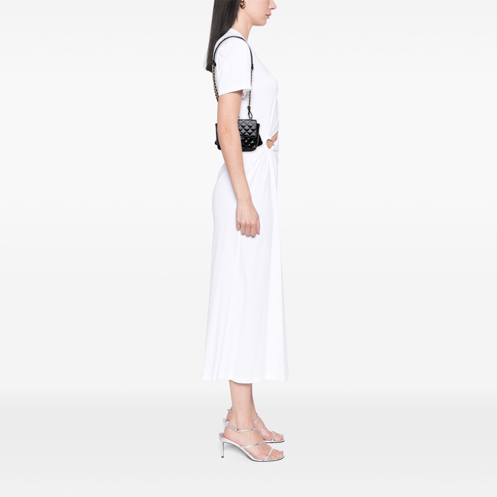 Chanel Mini Patent Lace Kiss Lock Flap Double Bag - Image 14