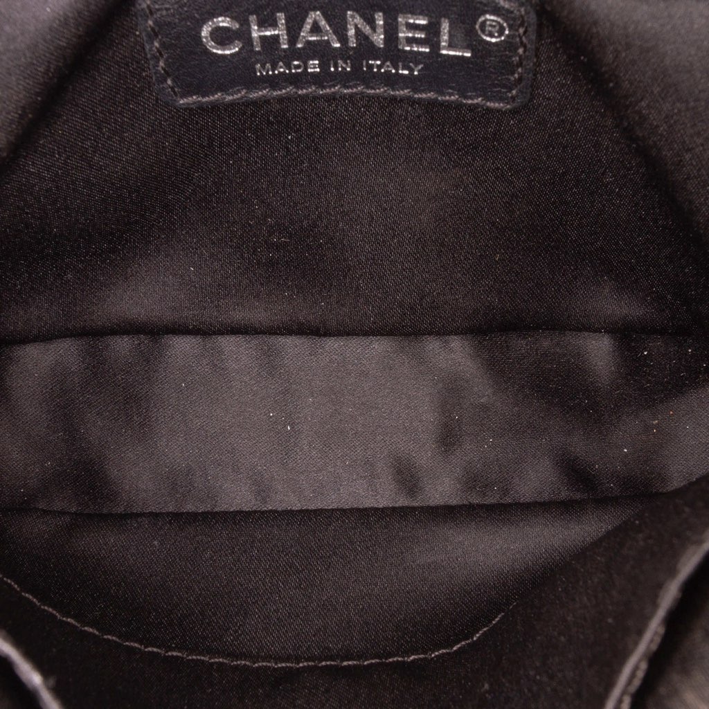 Chanel Mini Patent Lace Kiss Lock Flap Double Bag - 4