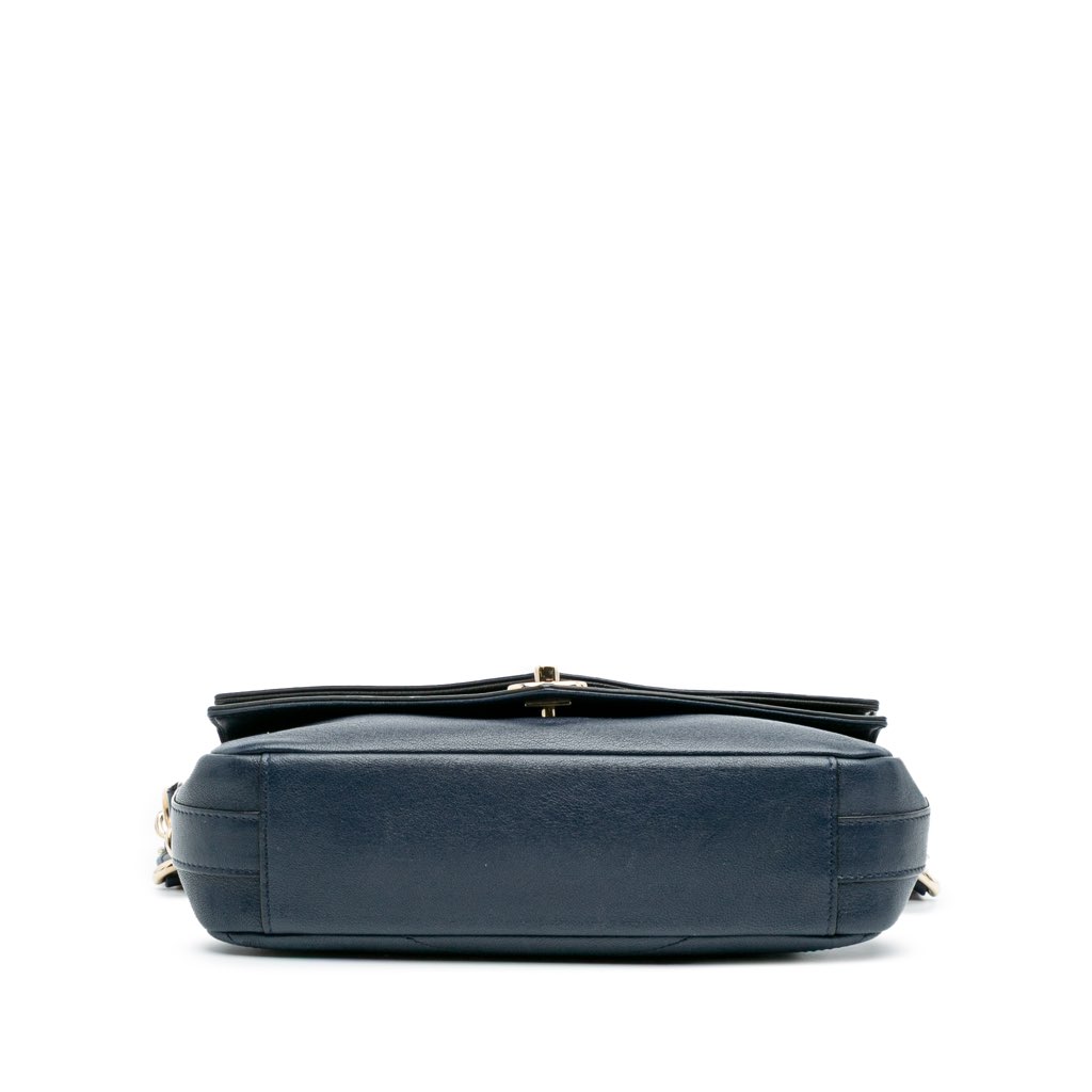 Chanel Mini Quilted Sheepskin Double Chevron Flap - Image 6