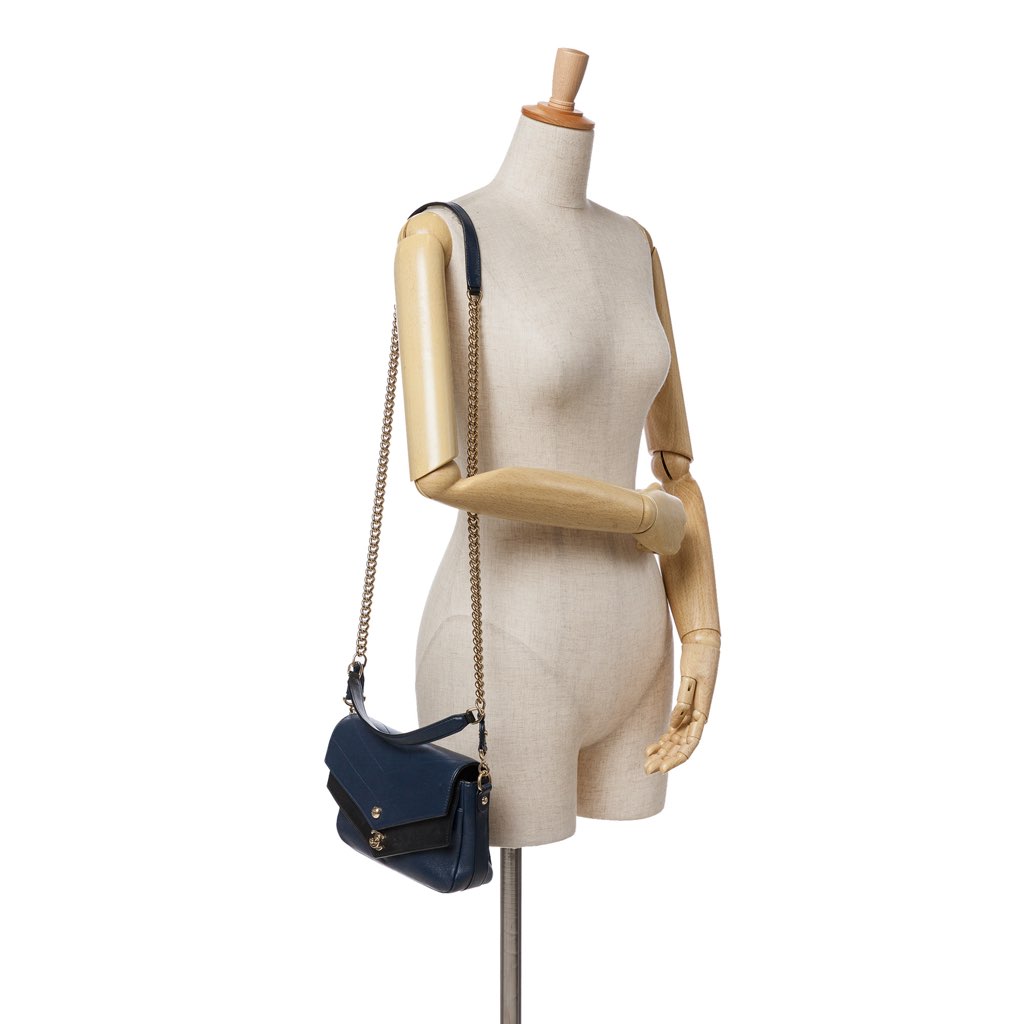 Chanel Mini Quilted Sheepskin Double Chevron Flap - Image 12