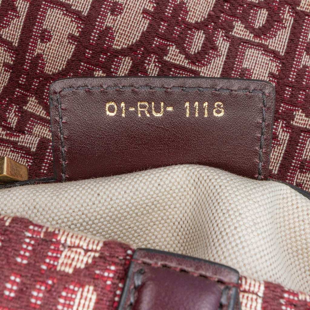 Dior Oblique Canvas Saddle Bag - 5