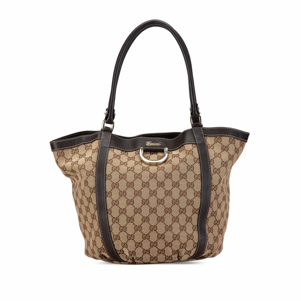 Gucci GG Canvas Abbey D Ring Tote