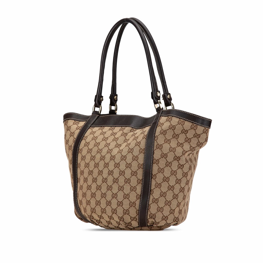 Gucci GG Canvas Abbey D Ring Tote - Back view
