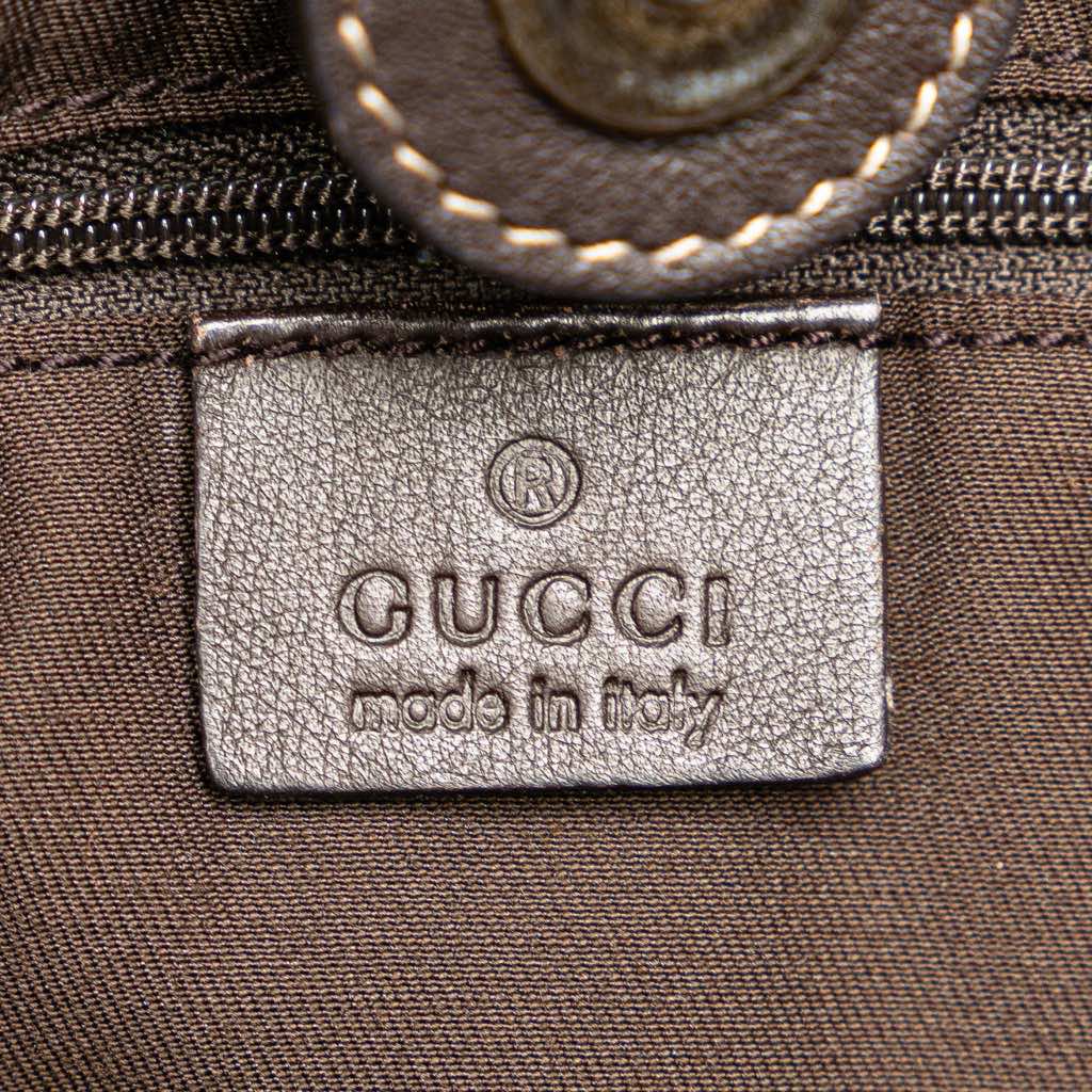 Gucci GG Canvas Abbey D Ring Tote - Side view