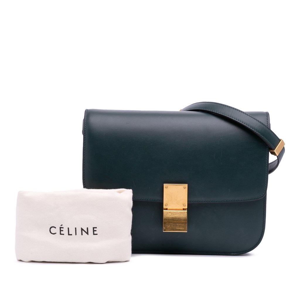 Celine Medium Calfskin Classic Box - Image 13