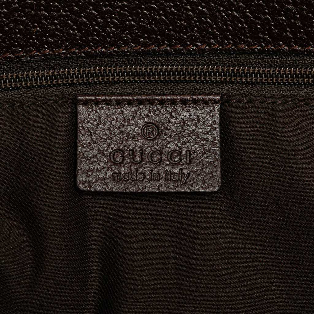 Gucci Large GG Canvas Eclipse Tote - Side view