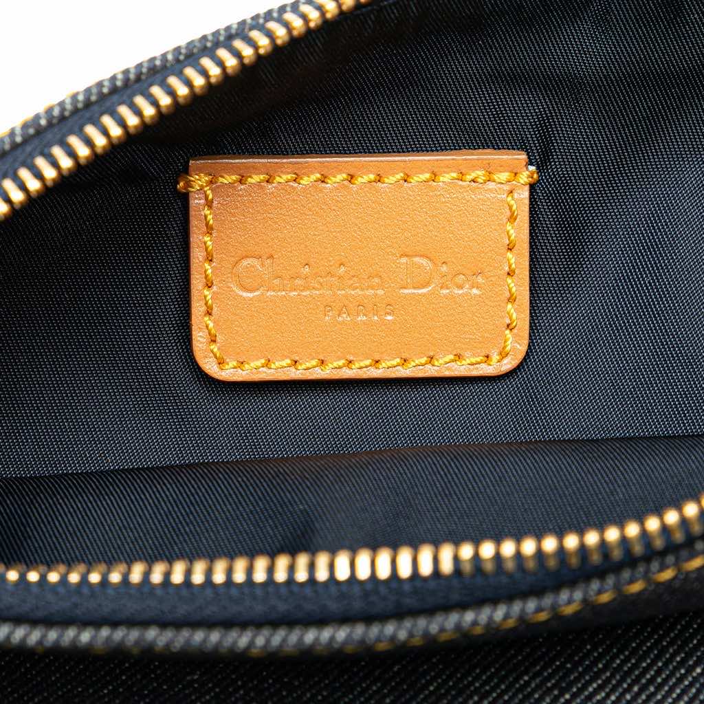 Dior Mini Denim Saddle Pochette - 5
