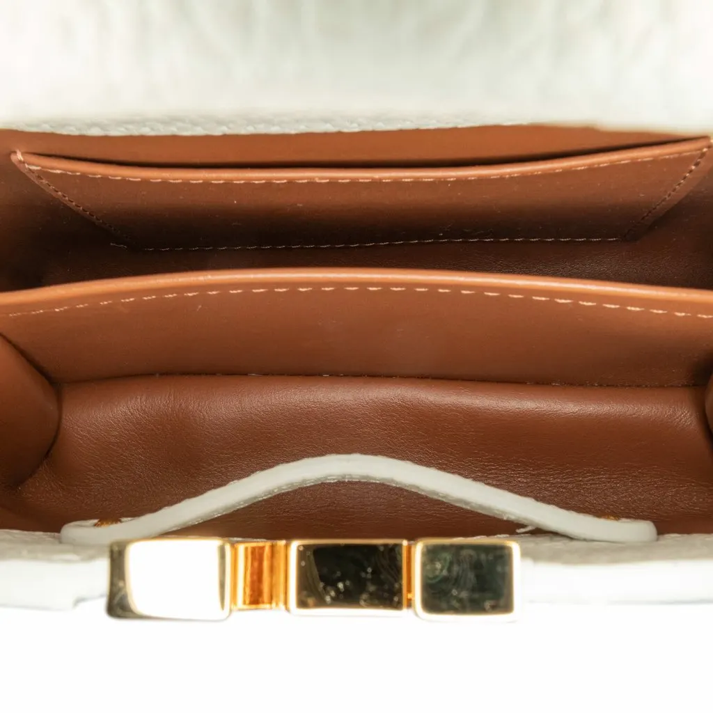 Louis Vuitton Taurillon Gelato Mini Capucines Pink Leather Good - Model View