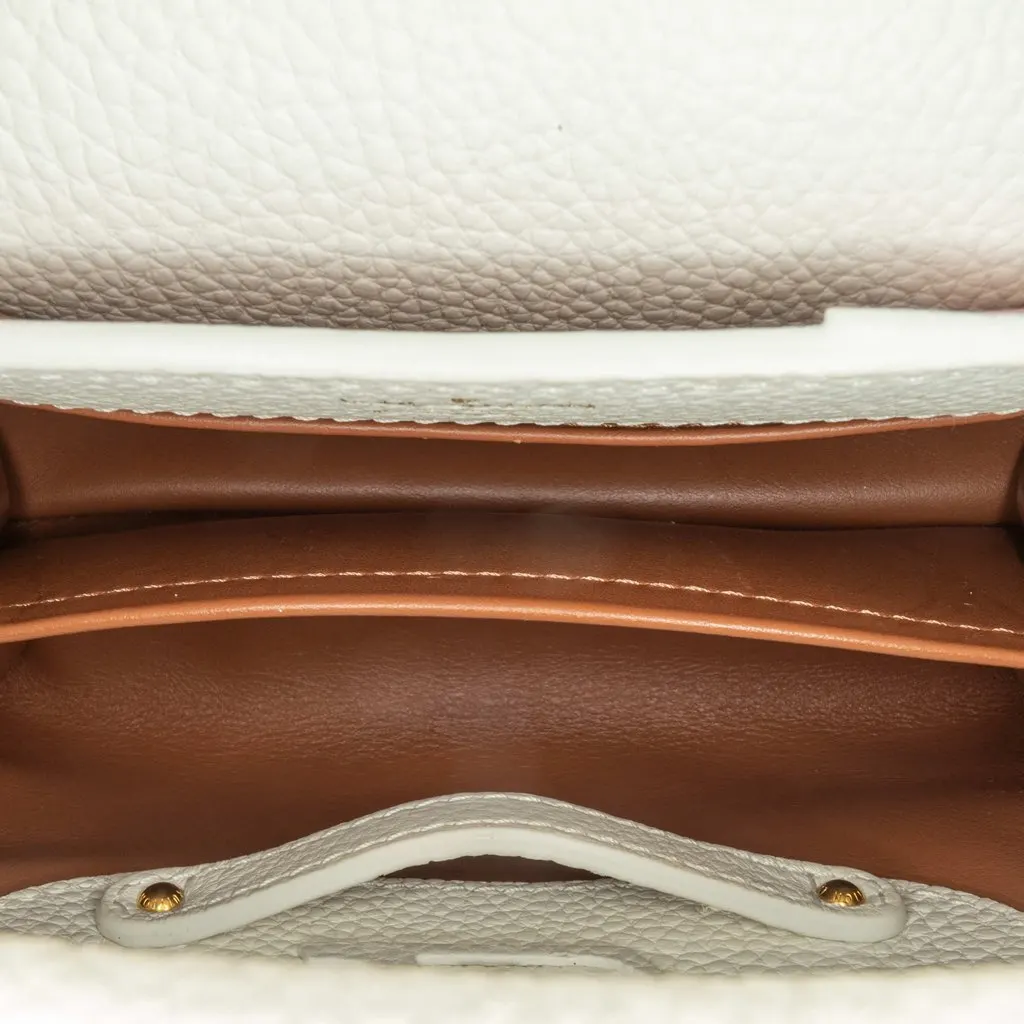 Louis Vuitton Taurillon Gelato Mini Capucines Pink Leather Good - Box View