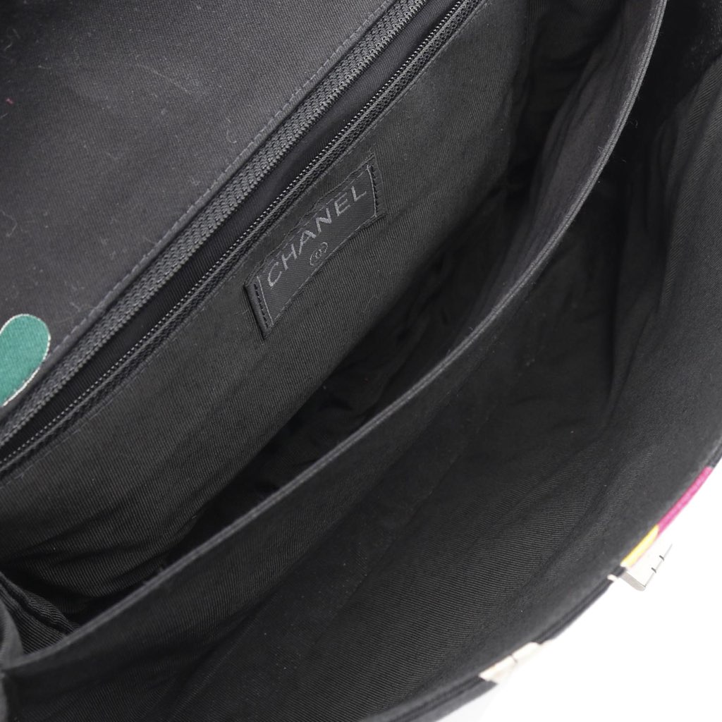 Chanel Chocolate Bar Reissue Canvas Printed Multipocket Flap - 3