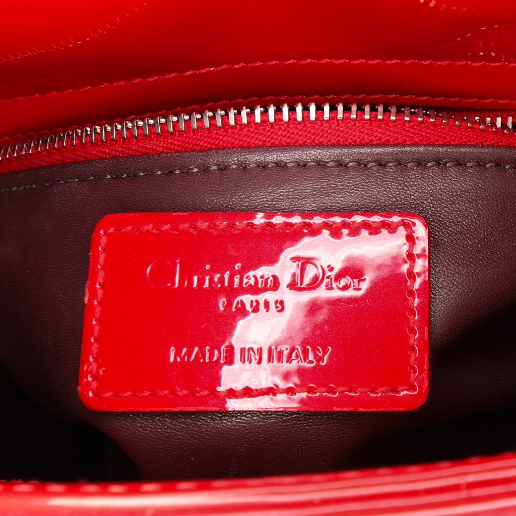 Dior Mini Patent Lady Dior - 5