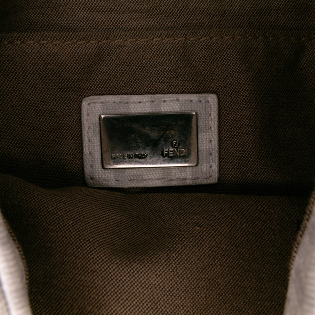 Fendi Zucchino Canvas Mama Forever Crossbody - Side view