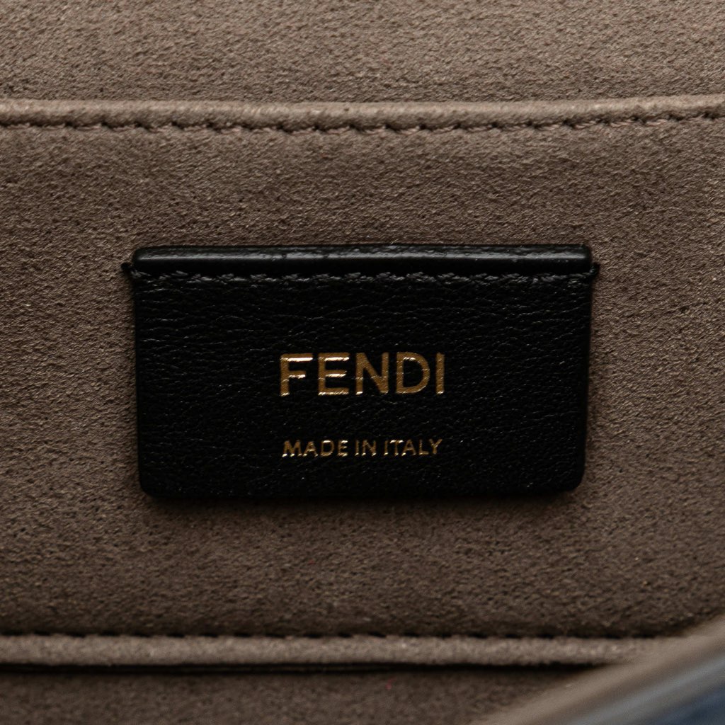 Fendi Small Kan I F Smooth Calfskin Crossbody - 5