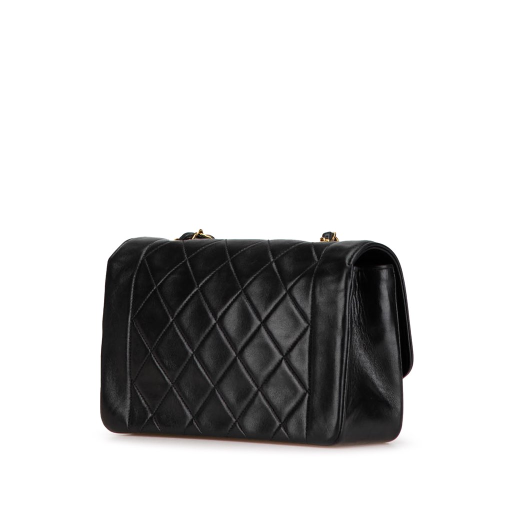 Chanel Small Lambskin Diana Flap - 2