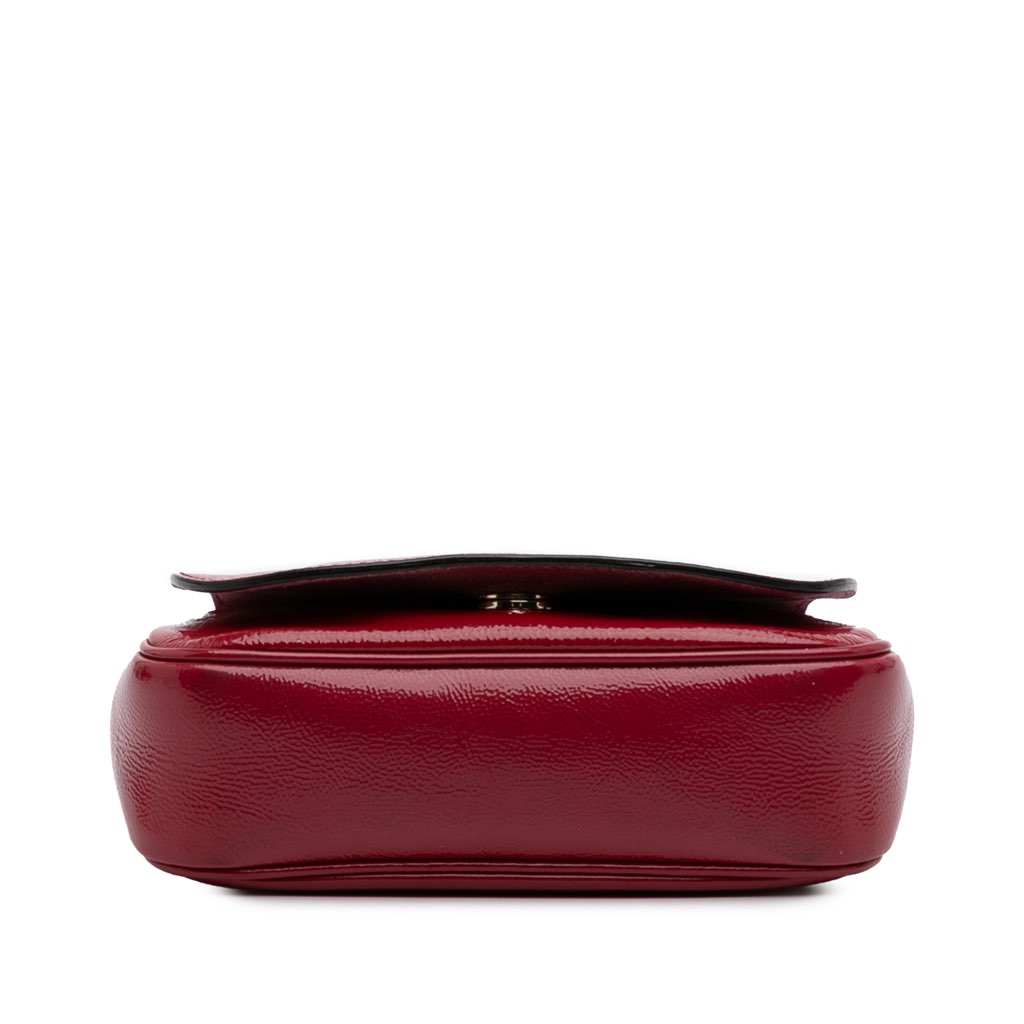 Gucci Small Patent Soho Chain Flap Crossbody - 3