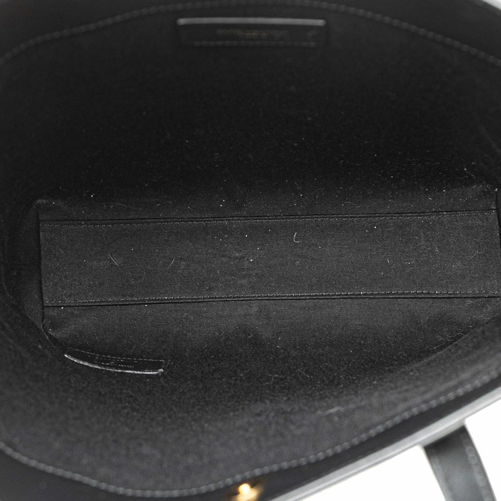 Saint Laurent Toy Calfskin Polka Dot North South Shopping Tote - 4