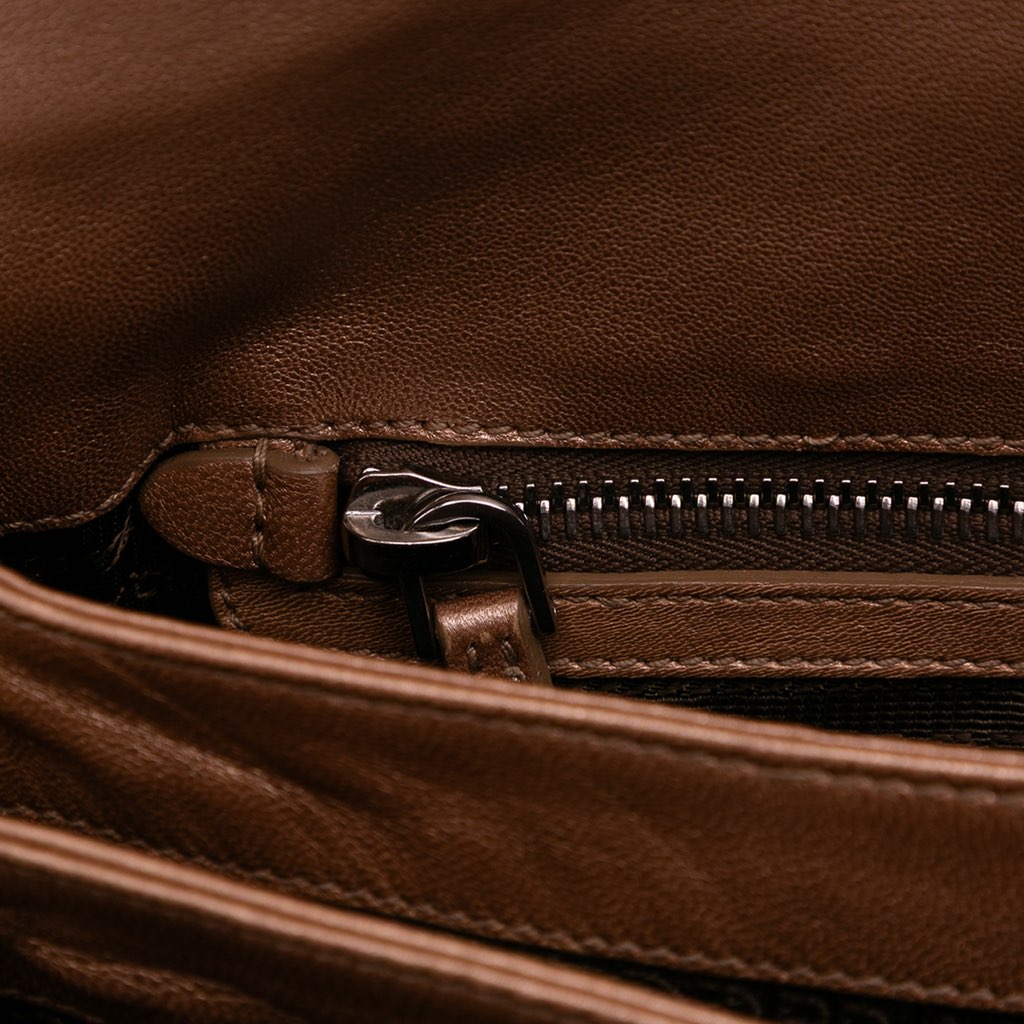 Prada Nappa Ruffle Resin Chain Shoulder Bag - Detail 1