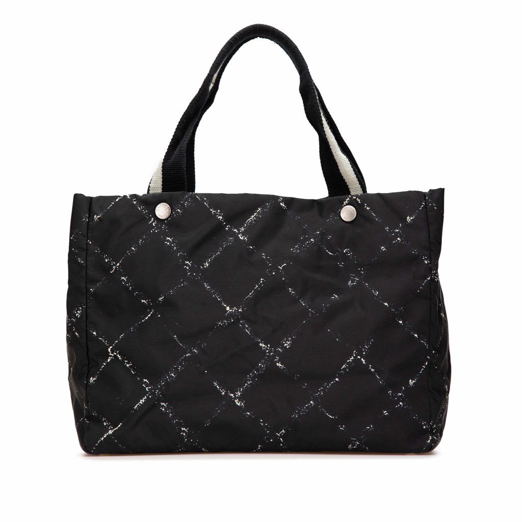 Chanel Old Travel Line Nylon Tote