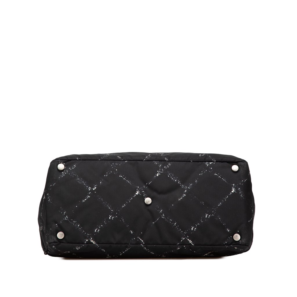 Chanel Old Travel Line Nylon Tote - Image 6