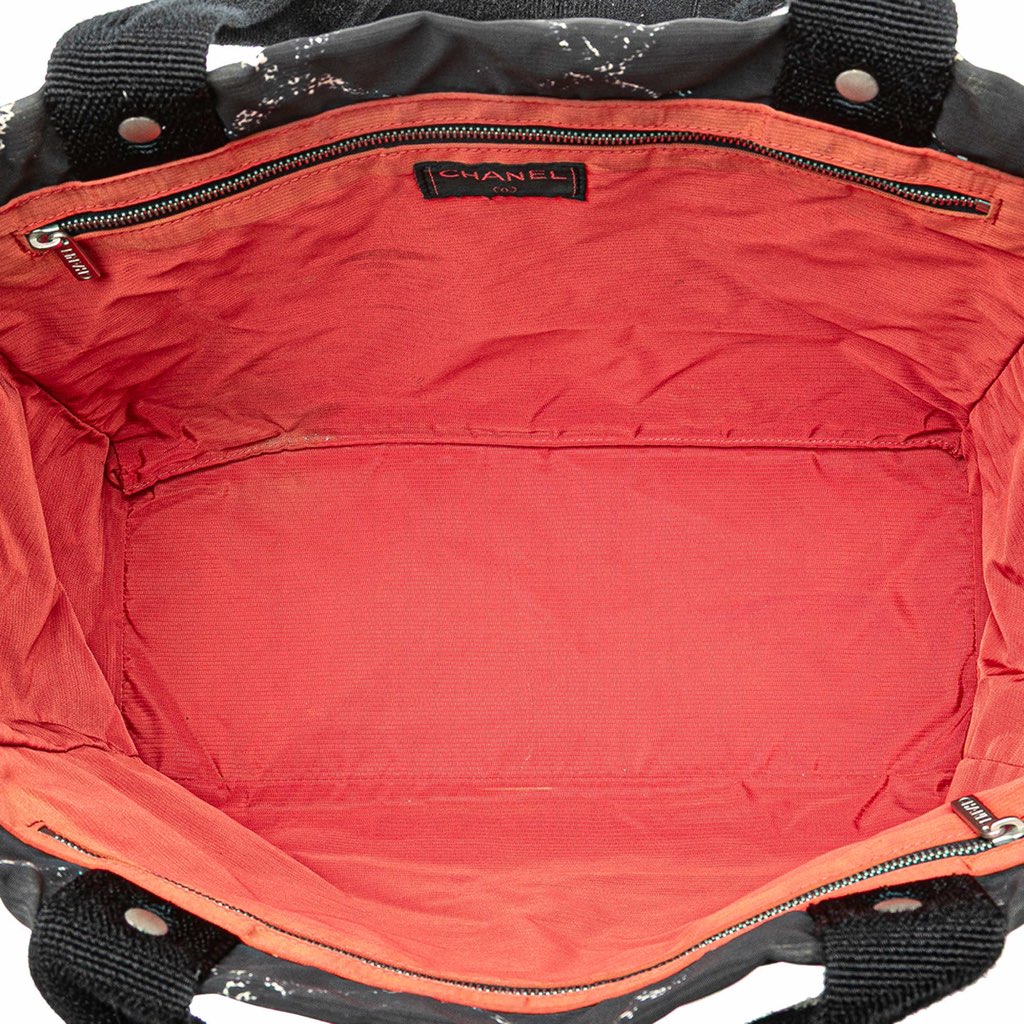 Chanel Old Travel Line Nylon Tote - 4