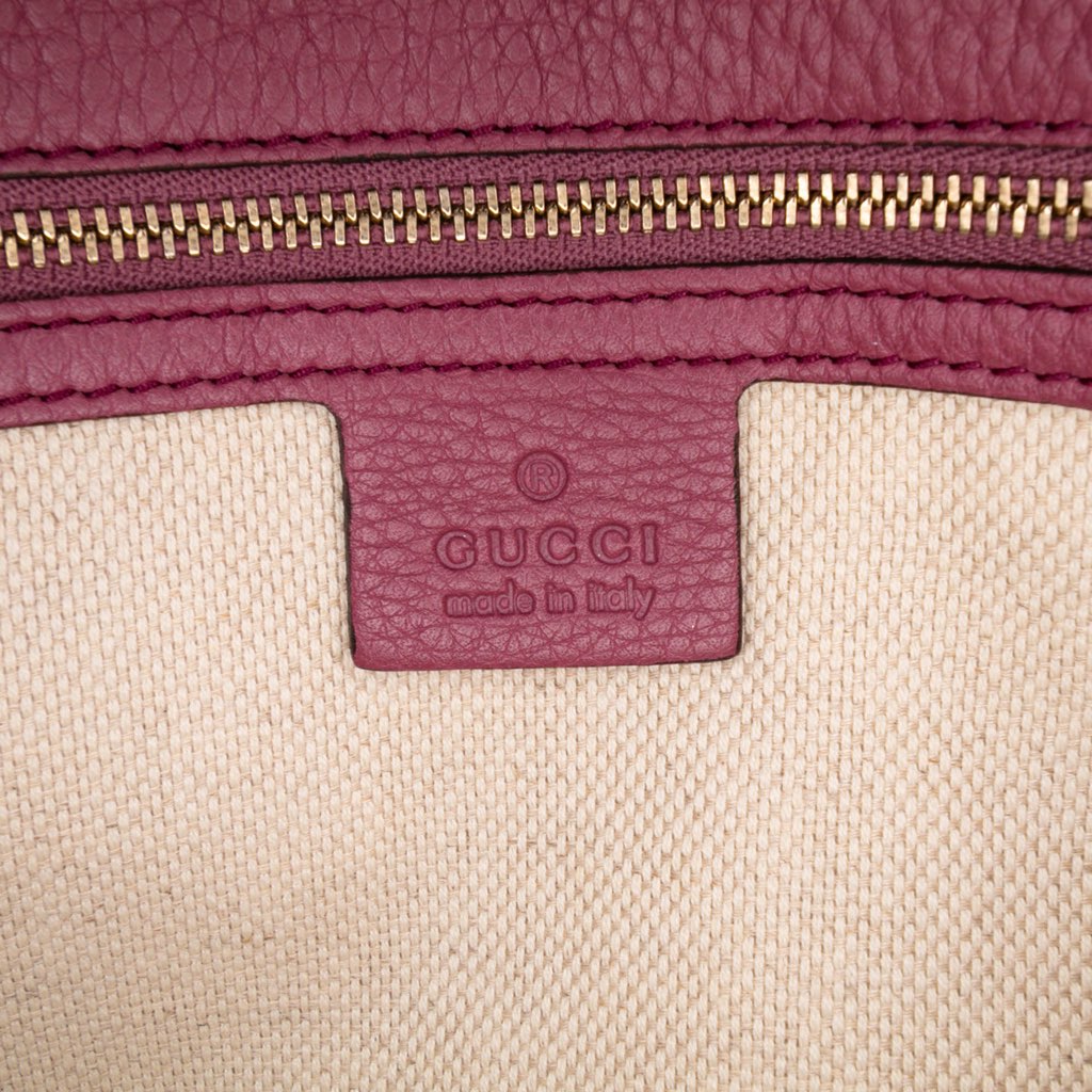 Gucci Leather Soho Disco Clutch - 5