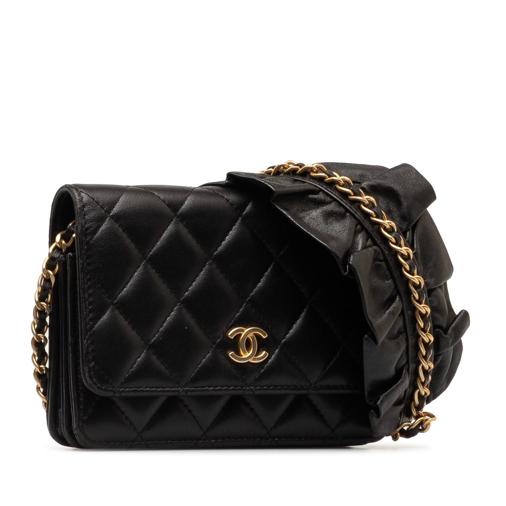 Chanel Lambskin Romance Wallet On Chain - 2