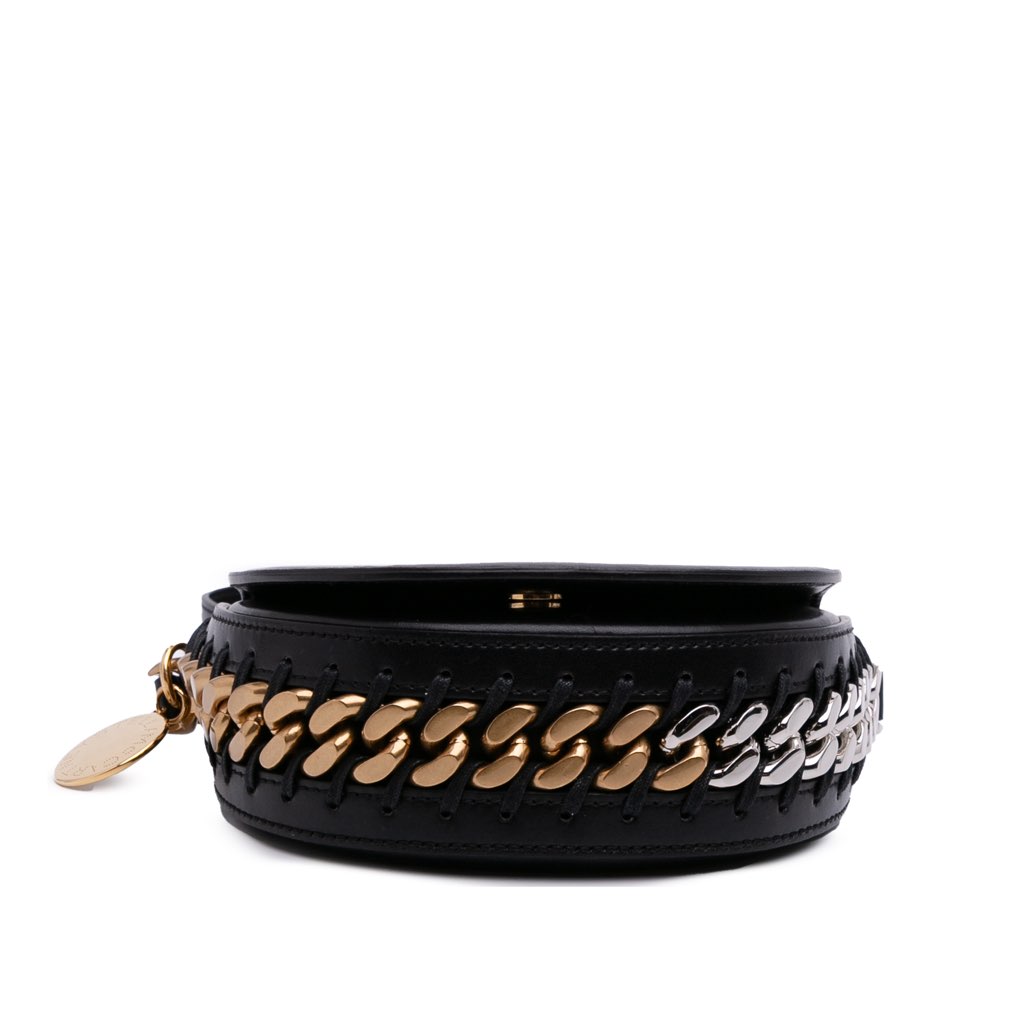 Stella Mccartney Small Faux Leather Frayme Flap Crossbody - 3