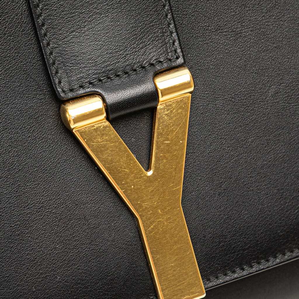 Saint Laurent Leather Ligne Y Clutch - Image 10
