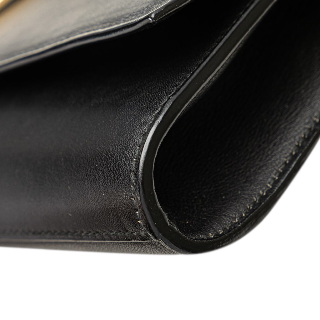 Saint Laurent Leather Ligne Y Clutch - Image 12