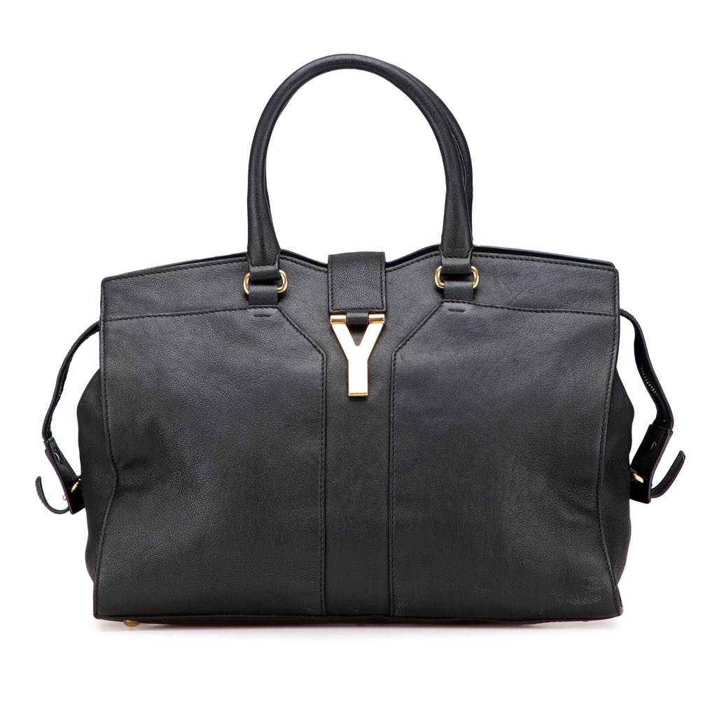 Yves Saint Laurent Medium Leather Cabas Chyc Satchel