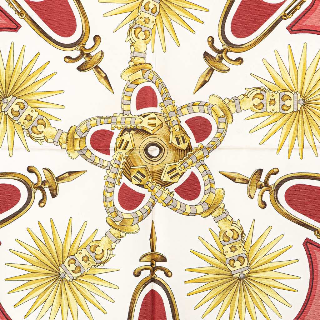 Hermès Les Eperons Silk Scarf - 4