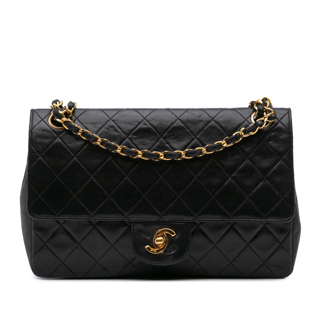 Chanel Medium Quilted Lambskin Double Flap