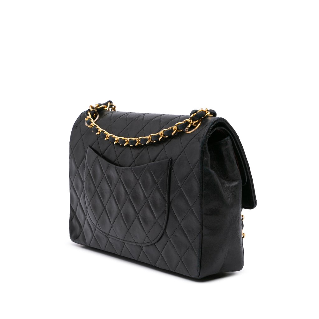 Chanel Medium Quilted Lambskin Double Flap - 2