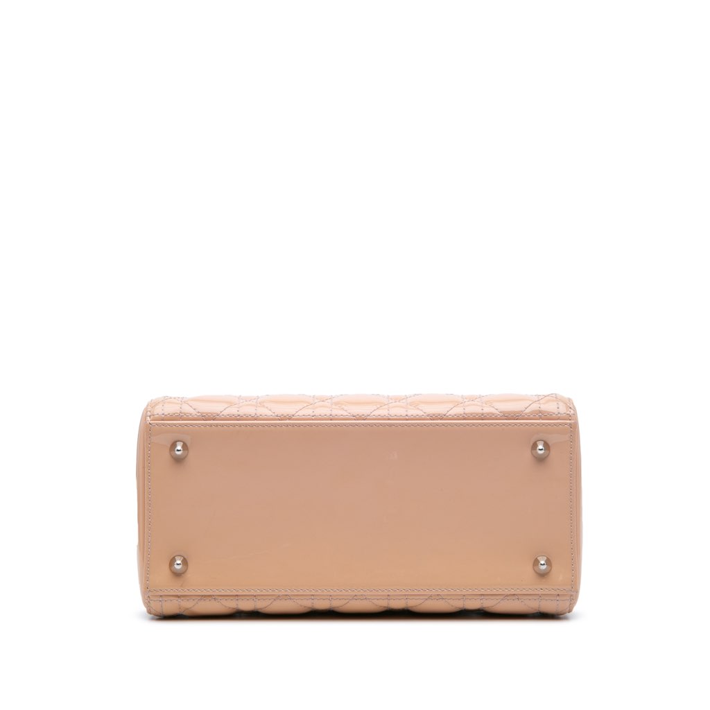 Dior Medium Patent Cannage Lady Dior - 3
