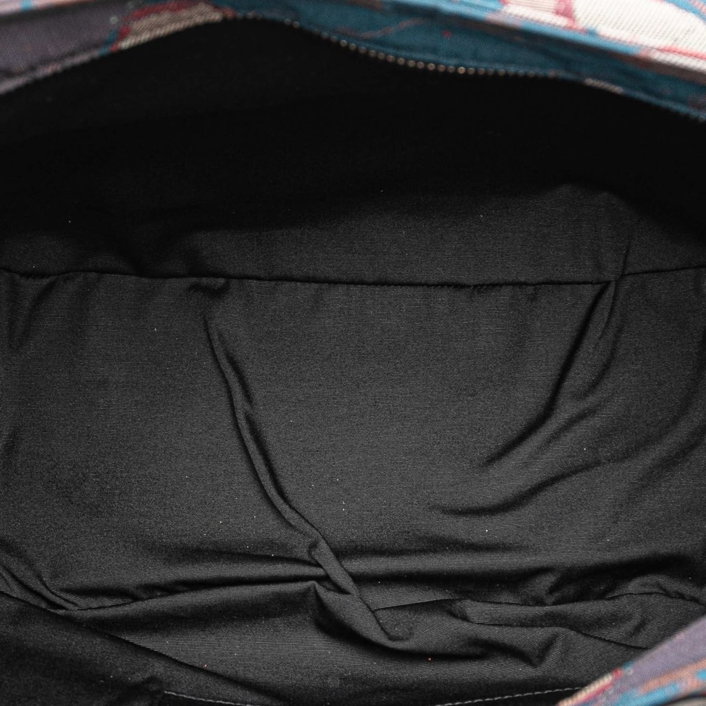 Dior Peter Doig Denim Camouflage Soft Saddle Bag - 4