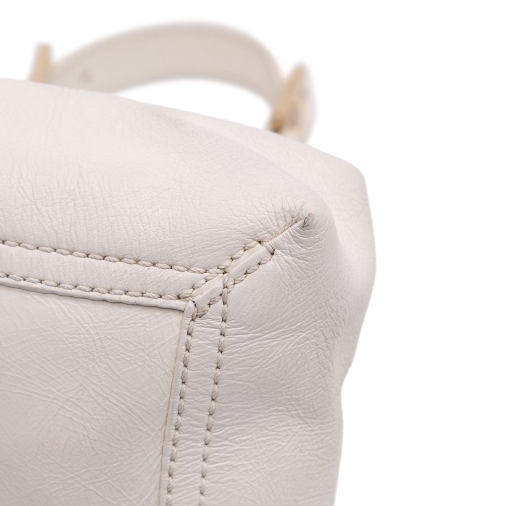 Fendi Leather Chain Baguette - Image 11